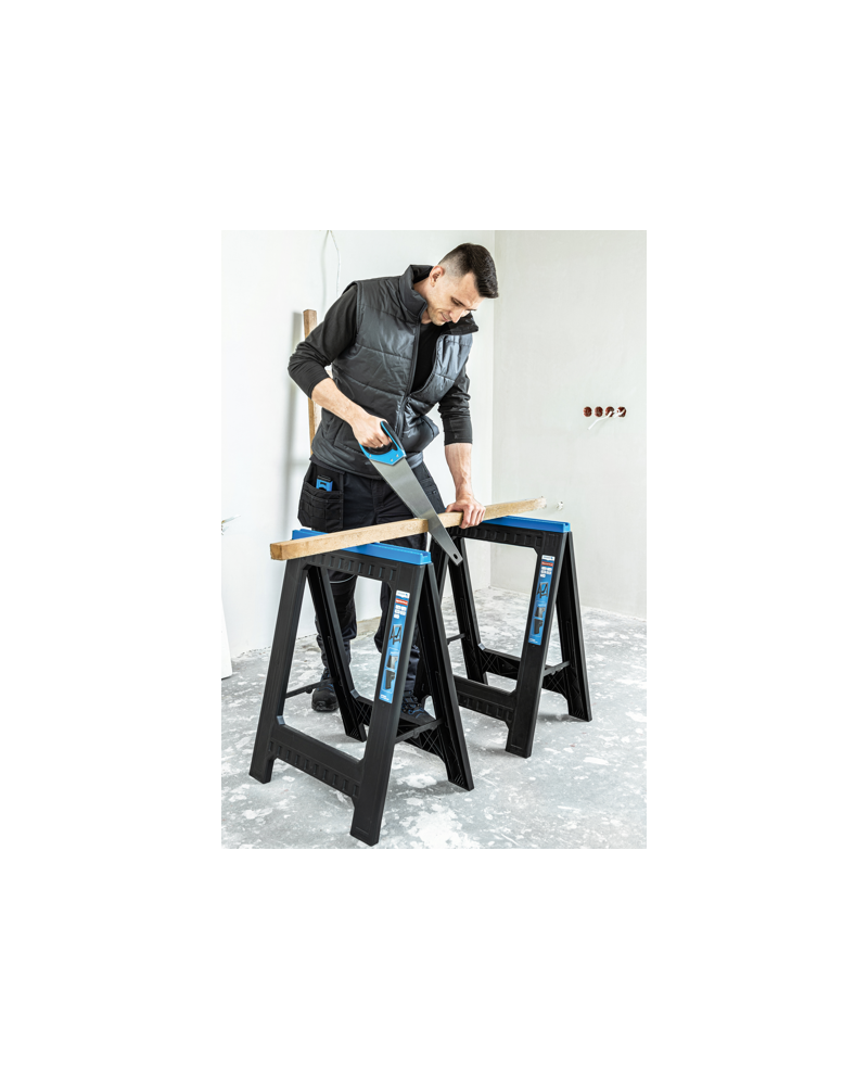 Yegua de Taller Plegable Resistente | Soporte Auxiliar Carpintería