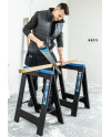 Yegua de Taller Plegable Resistente | Soporte Auxiliar Carpintería