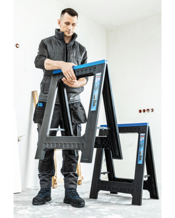 Yegua de Taller Plegable Resistente | Soporte Auxiliar Carpintería