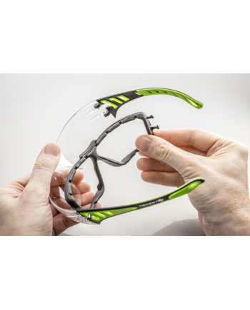 Gafas de Protección LOTZEN Lentes Transparentes/Verdes | EPI Profesional