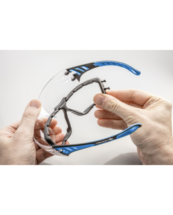 Gafas de Protección LOTZEN Lentes Transparentes/Azules | EPI Ocular