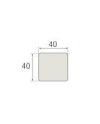 Pata Decorativa Aluminio Regulable 100 mm | Mueble Cocina