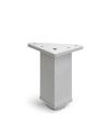 Pata Decorativa Aluminio Regulable 100 mm | Mueble Cocina