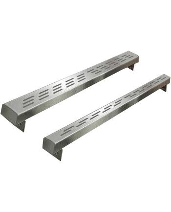 Tabica Inducción Inox/Blanca 60-90 cm | Perfil Bajo Encimera