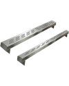 Tabica Inducción Inox/Blanca 60-90 cm | Perfil Bajo Encimera