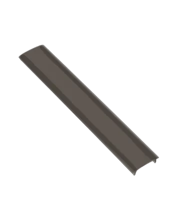Difusor negro GLAX Mini 3,05m | Máxima Luz para Perfil LED