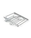Zapatero Extraíble Cromo Extensible | Guía H35 Armario 40-100 cm