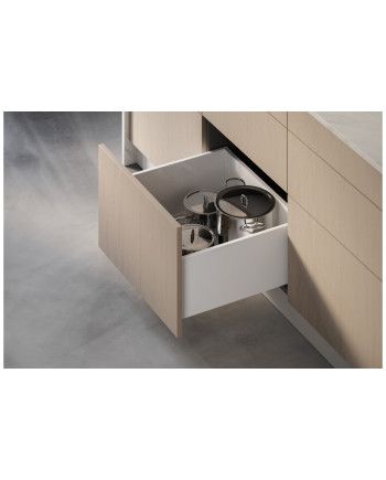 Cajón Metálico AXISPRO 167 mm Soft Close | Guías con Freno + Melamina a Medida