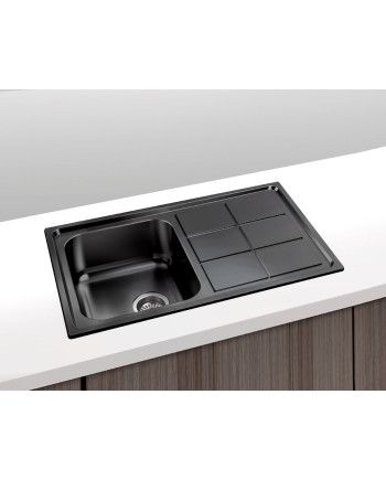 Fregadero MADRID Inox y negro | Bajo Pedido |