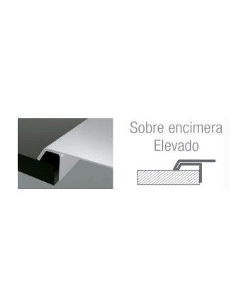Fregadero ZURICH 380x380 Inox y negro | Bajo Pedido |