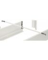 Barra sincronizadora 120 cm recortable para cajones | Accesorios incluidos