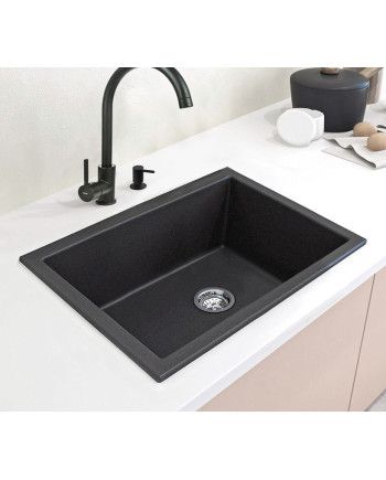 Fregadero VENUS Negro/Gris/Blanco | Ref. F16901-BK-G-W