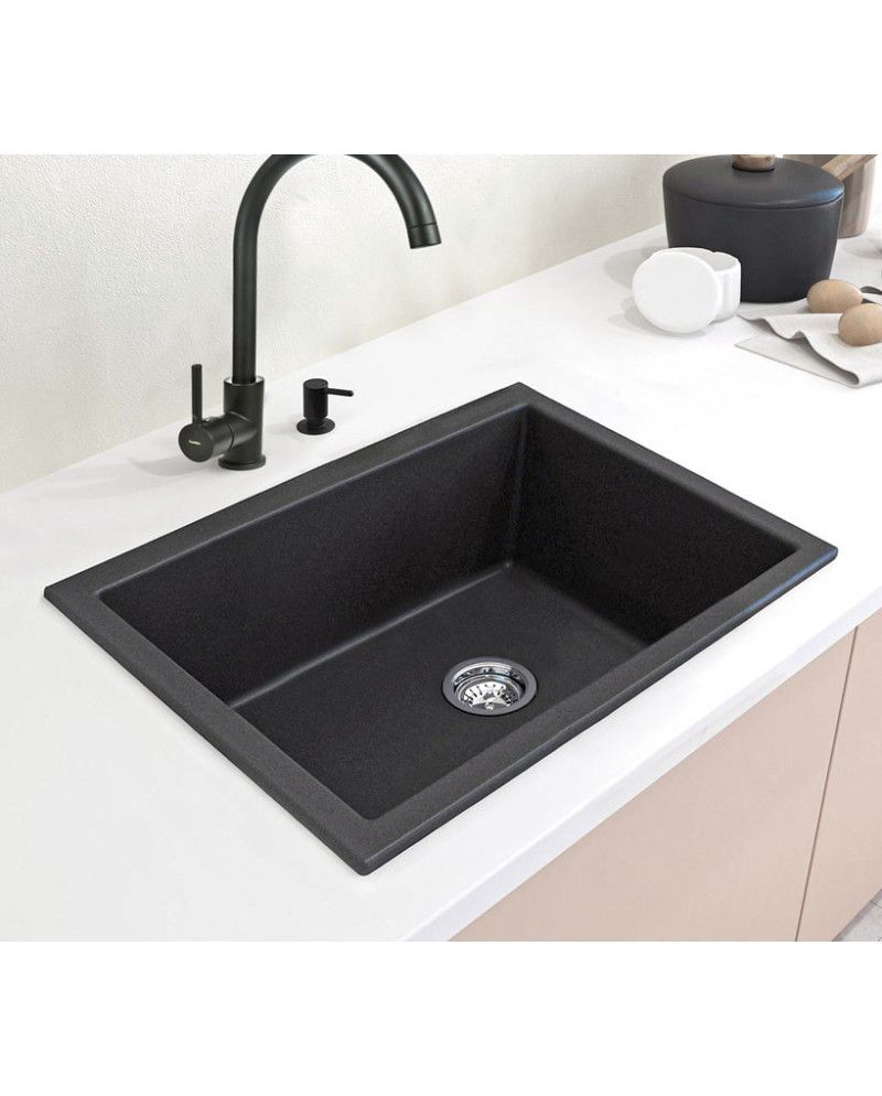 Fregadero VENUS Negro/Gris/Blanco | Ref. F16901-BK-G-W
