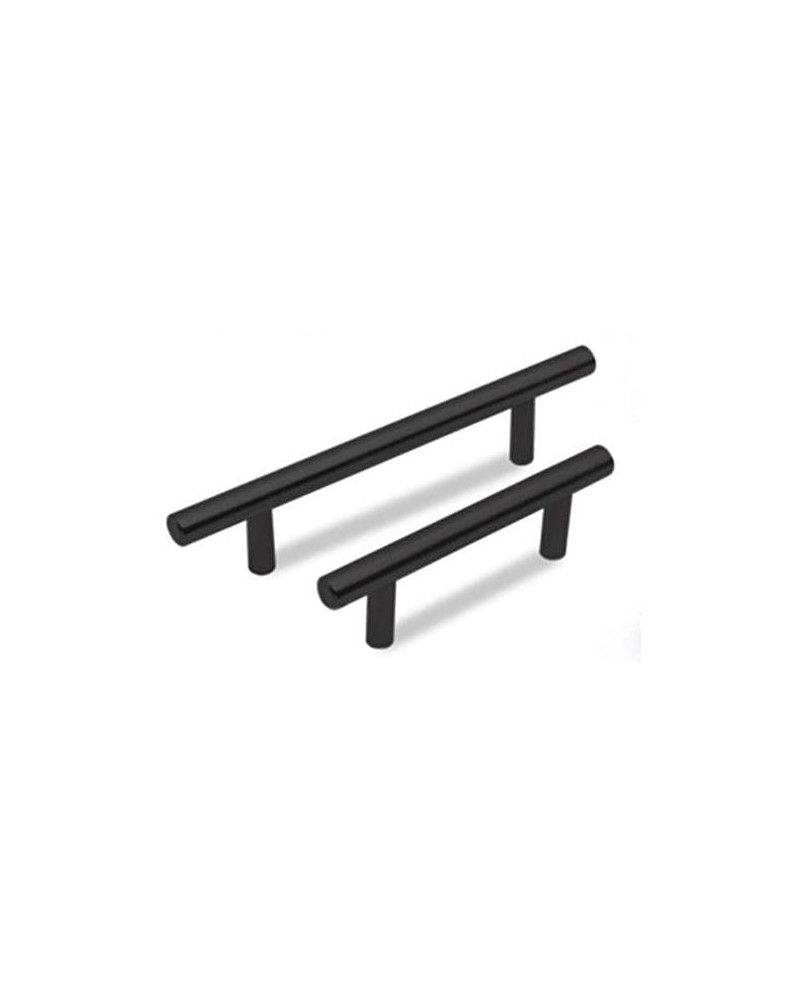 Tirador Negro Cocina | Tirador Barra 96-320 mm para Muebles
