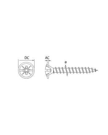 tornillería 3.5x20 tornillos para madera | Precio profesional España
