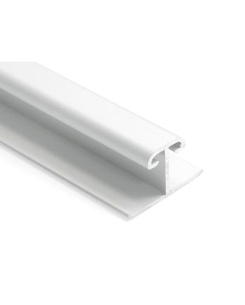 Perfil H 10 mm Blanco Mate RAL 9003 1m | Unión de Paneles Ligera y Profesional