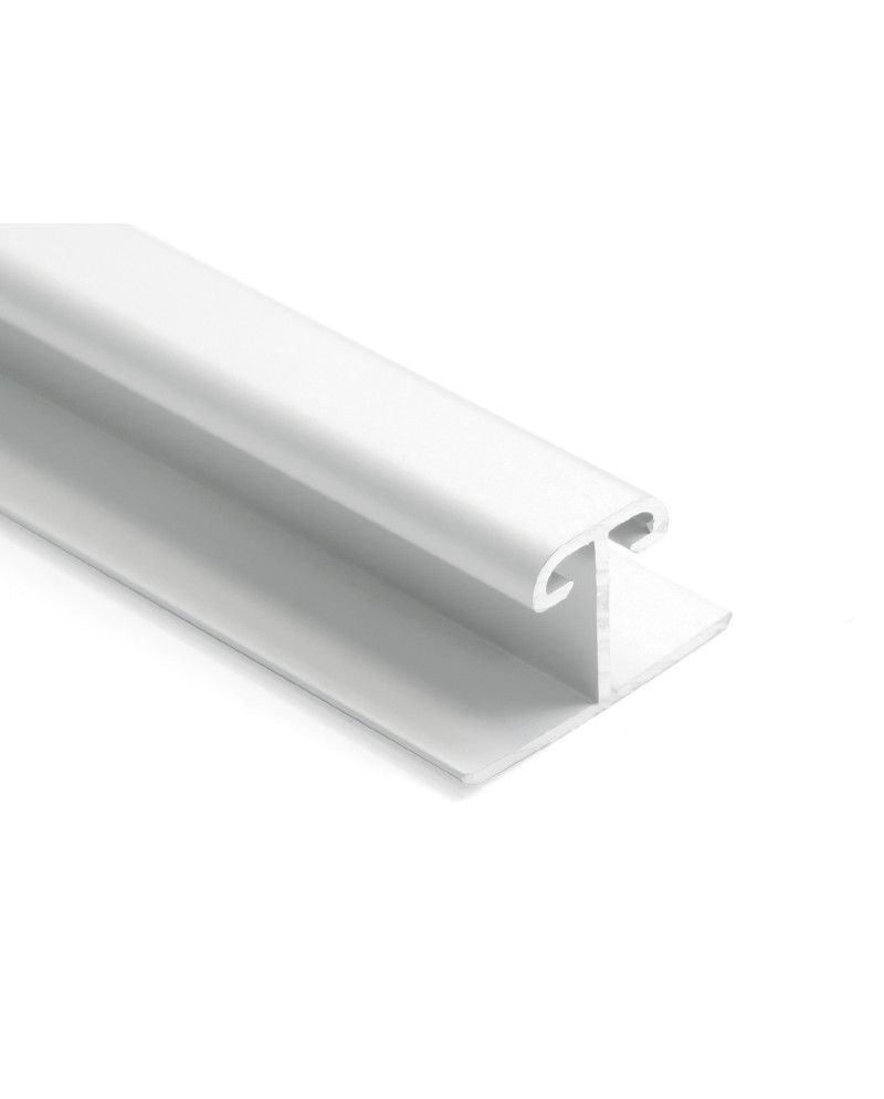 Perfil H 10 mm Blanco Mate RAL 9003 1m | Unión de Paneles Ligera y Profesional