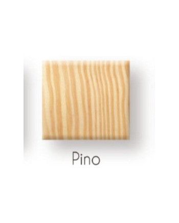 Perfil U 16 mm Madera Pino 1m | Remate de Cantos Natural y Profesional