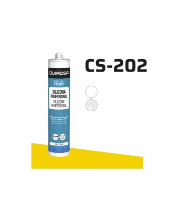 Brik-Cen CS-202 Silicona Profesional Neutra Translúcido/Blanco |