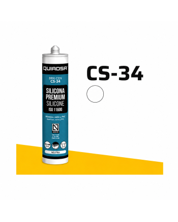 Brik-Cen CS-34 Silicona Profesional Neutra Blanco Laca | Precio online