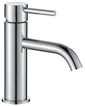 Grifo Monomando Lavabo Serie Bel Air | Cromo y Negro Mate