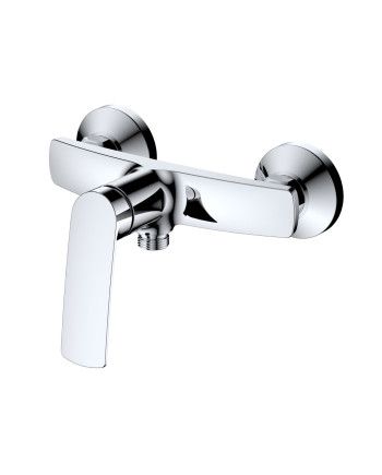 Grifo Monomando Ducha Serie Malibú | Cromo a Rose Gold