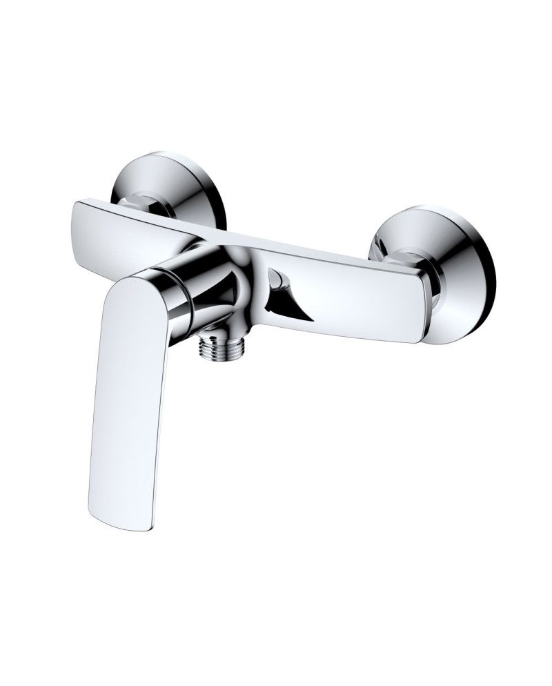 Grifo Monomando Ducha Serie Malibú | Cromo a Rose Gold