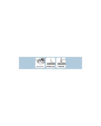 Bisagra Recta 45º Hidráulica | Cierre Suave Soft Close Profesional
