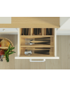 Cajón Metálico AXISPRO 116 mm Soft Close | Guías con Freno + Melamina a Medida