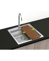 Fregadero Inox 45x50, 50x50 y 55x50 cm Compacto | Serie Boston Cocina