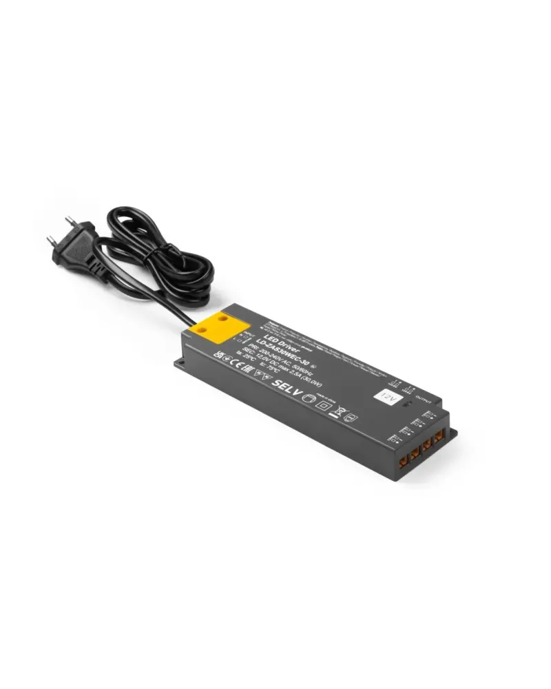 Alimentador LED EASY CLICK 2,5A 30W / 60W | 12V