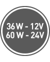 Interruptor Sin Contacto Mikro IR 12V 36W | 2 Sensores LED