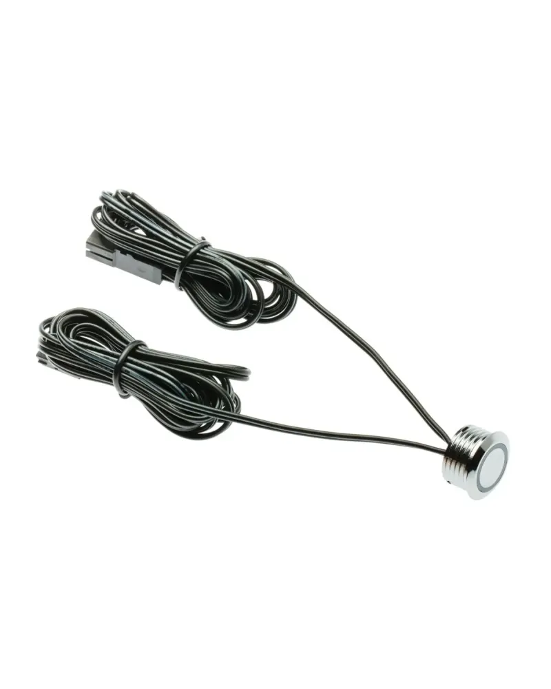 Interruptor Táctil Regulable 12V 20W | Cromado LED