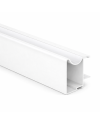 Kit Perfil Tirador Puerta Armario 19 mm Blanco Mate RAL 9003 2,60m | Sistema Completo