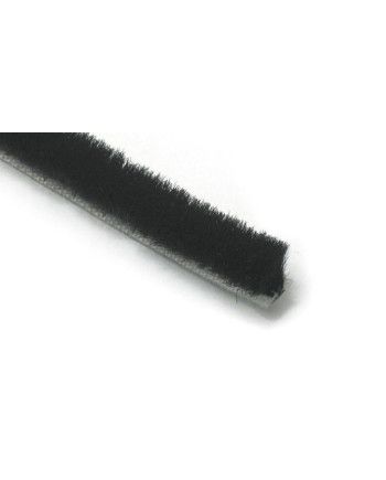 Kit Perfil Tirador Puerta Armario 16 mm Negro Mate 2,60m Modelo C 28762