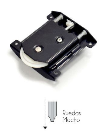 Kit Perfil Tirador Puerta Armario 10 mm Plata Mate 2,60m Modelo R 28004