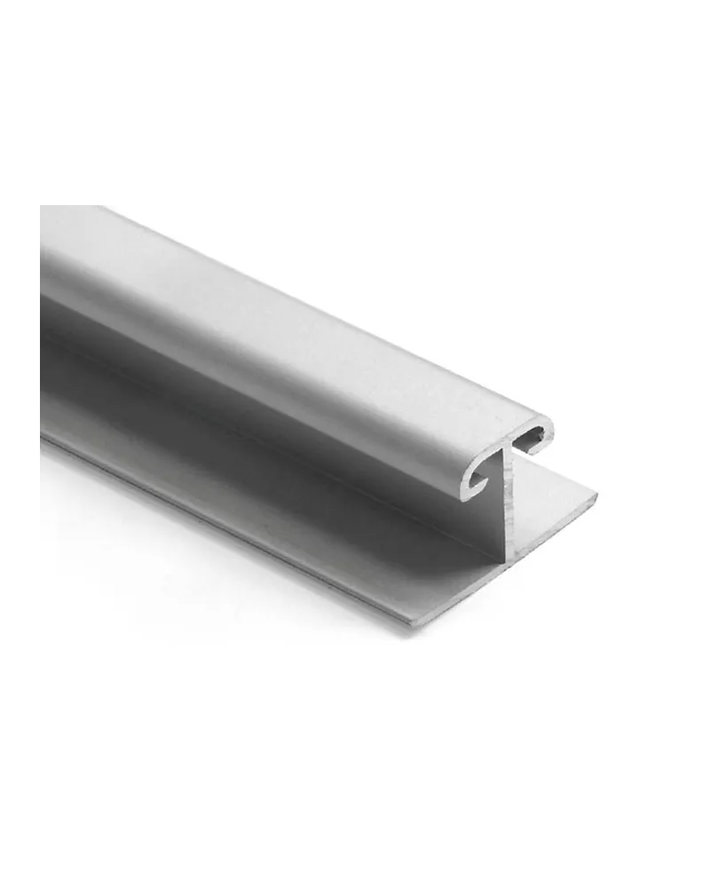 Perfil H 10 mm Plata Mate 1m | Unión de Paneles Ligera y Profesional