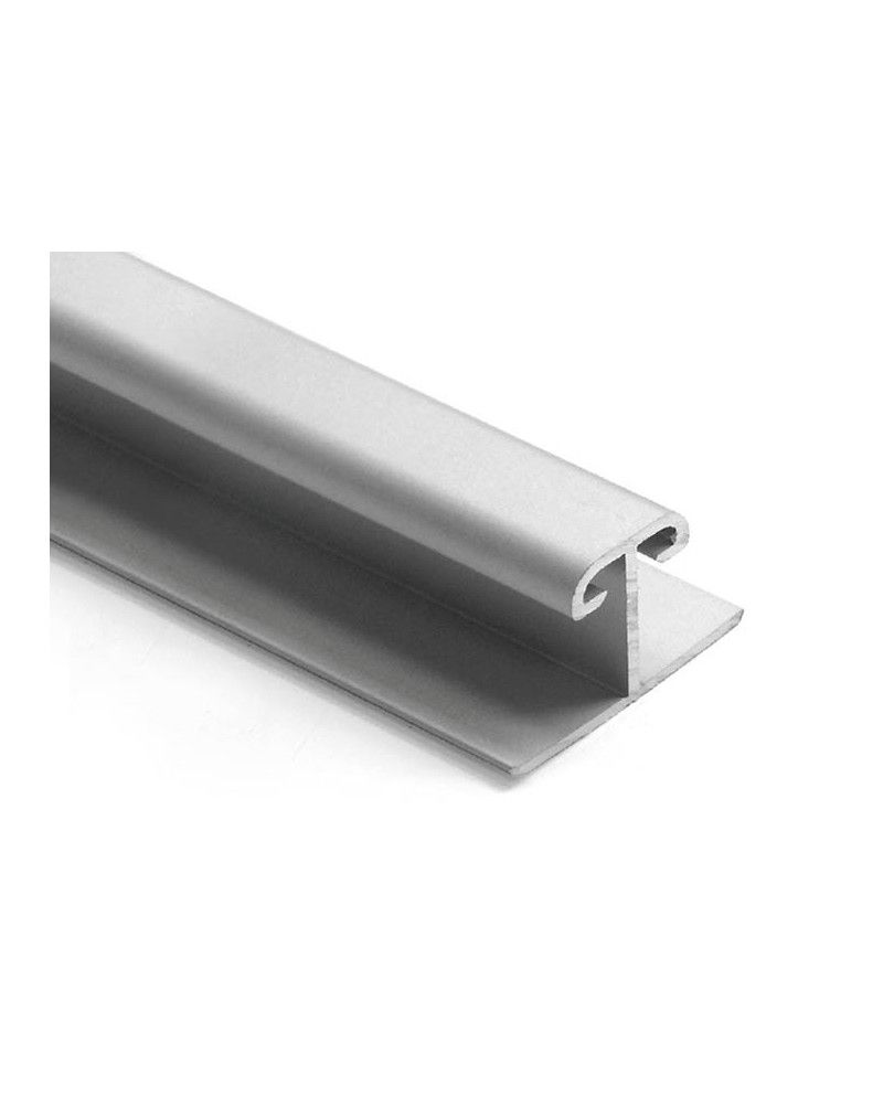 Perfil H 10 mm Plata Mate 1m | Unión de Paneles Ligera y Profesional