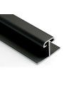 Perfil H 10 mm Negro Mate 1m | Unión de Paneles Ligera y Moderna