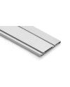 Kit Guías Armario Corredero 2 Carriles Blanco Mate RAL 9003 2m | Superior + Inferior